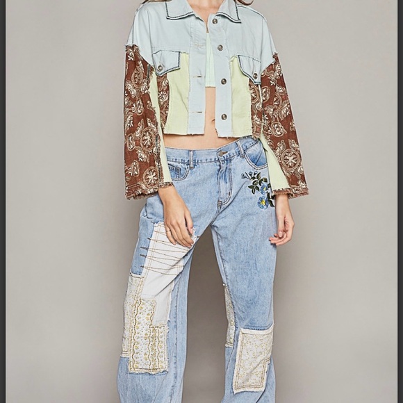 POL Multicolor Patchwork Jacket - Picture 6 of 7